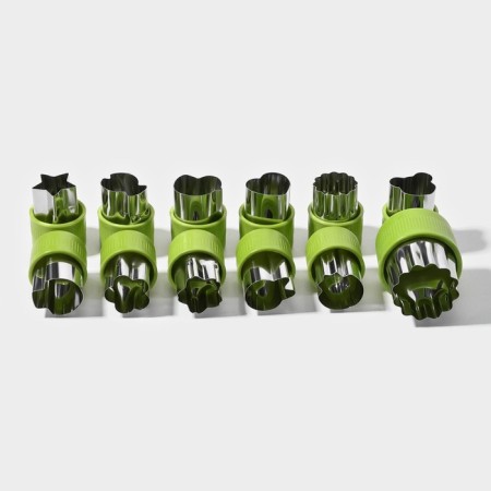 A set of vegetable surgery of the shade "Taste", 12 objects, green-3