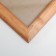 Photo frame 30x35 cm nut
