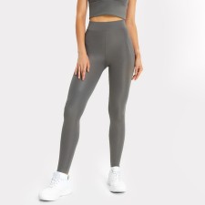 Female leggings, smoky-gray color, size 46 (m)