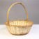 Wicker basket, 44 x 15/40 cm, willow