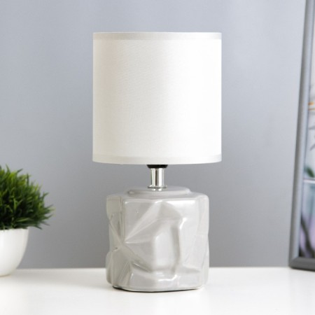 Hell lamp "Amanda" E14 40W gray 13x13x26.5 cm Risalux