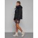 Winter jacket female, size 50, black color