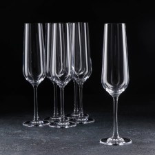 Set of glasses for champagne Strix, 200 ml, 6 pcs