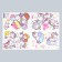 Sticker plastic interior color "cute unicorns" 60x90 cm