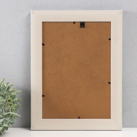 Photo frame Plastic format A4 "Norway" gray, white stroke 36.6x28 cm-2