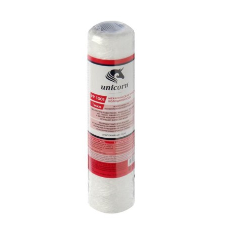 Unicorn 10SL, PP1001 cartridge, mechanical cleaning, from polypropylene cord, 1 μm