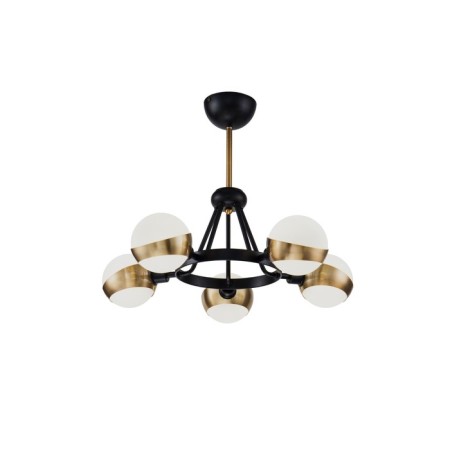 Chandelier 60W, 5XE14, 39x58 cm, black