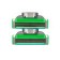 Gillette Mach3 + 2 Replaceable cassettes Green color