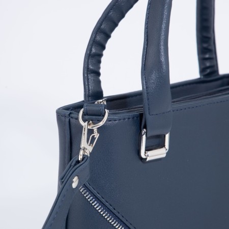 Olivi-tout bag on lightning, blue color-3