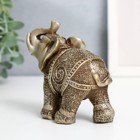 Souvenir Polystone "Sanding Elephants" set 7 pcs h = 10; 9; 7.5; 7; 6.5; 6; 5 cm-2