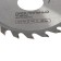 Disk of wood tundra, fast cut, 125 x 32 mm (rings at 22.20.16), 24 teeth
