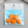 Decor for creativity plastic "Flowers and leaves" 2.7x2.7 cm