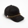 Women's baseball cap with chain color Black, size 56-58