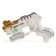 Flying toy "Cosmobot with Blaster", works on the battery, the color of mix