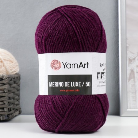 Yarn "Merino de Luxe 50" 50% wool, 50% acrylic 280m/100g (10094)-4