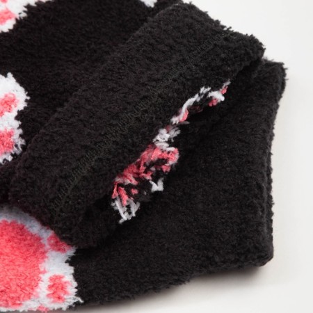 Women's socks "Cat Paws", black color, size 36-40-2