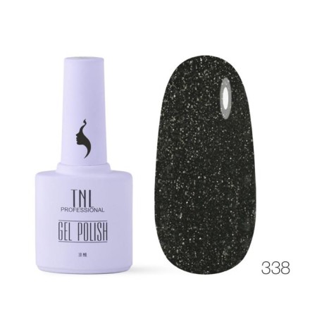TNL Gel-fluid “8 feelings”, No. 338 graphite dust, 10 ml