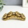NECK Polystone for bronze "4 toads on the arc" 4x14x5.5 cm