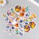 Stickers for creativity "Flying into space" embossing silver set 48 pcs 9x7x0.8 cm