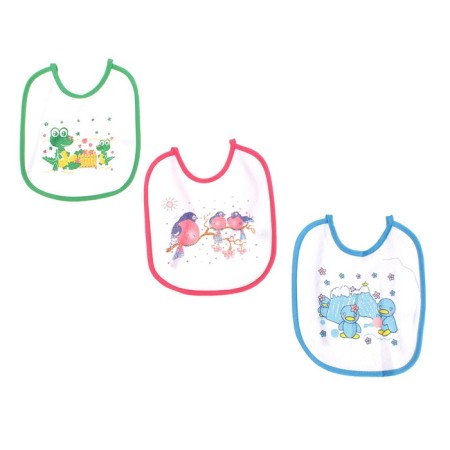 Set of children's bibs, 3 pcs.
