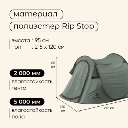 TACK TOCH TALL, Tracking Maclay Kamchatka Dark’n’Cool 2, 2-seater-2