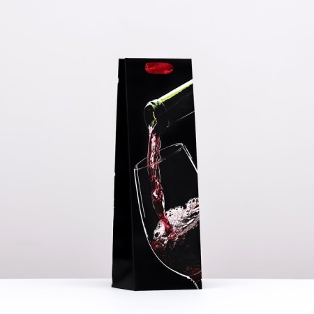 Package for the bottle "perfect", black 10.5 x 33 x 8.5 cm