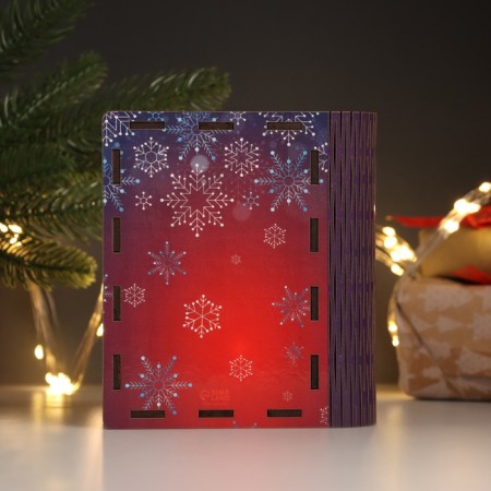 New Year's box-book "Achievements" 14x12x5 cm-2
