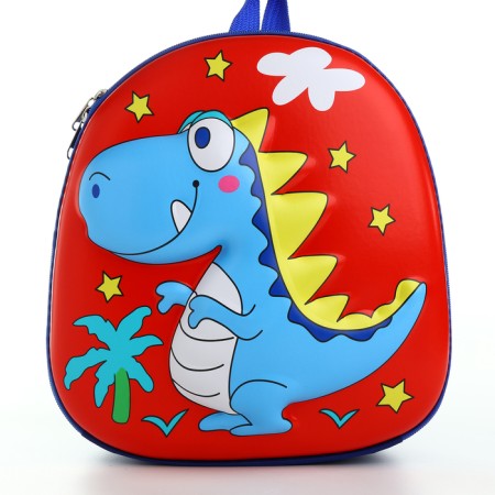 Backpack 25*8*30, lightning department, dino red-1