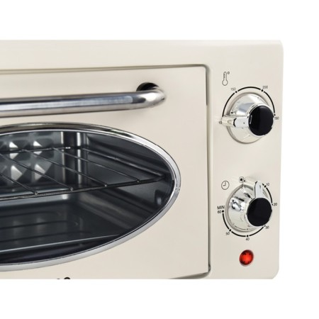 Mini-Dukhovka Oursson MO1201/IV, 1000 watts, 12 l, 1 mode, ivory-3