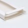 Box for tiles of chocolate, white, with a window 17.1 x 8 x 1.4 cm