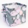 Organizer for storage, coffee for linen, waterproof “tenderness”, 14.5 x 13.7 x 14 cm.