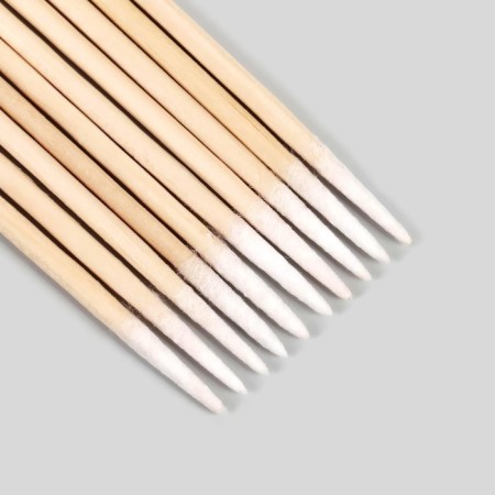 Wooden -based sticks, pointed, 10 cm, 100 pcs-3