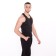 Men's home Comfort pants, black color, size 56