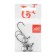Lucky John Ball jig-heads, 14 g, BN color, 3 pcs.