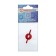 Maste-butter for the ball crane Masterprof Isa. 131176, reinforced, 1/2 "-3/4", red