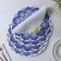 A set of serving napkins on the table "Silia", d = 38 cm, 4 pcs, the color is blue
