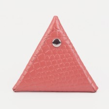 Case for coins/headphones on the button, pink color