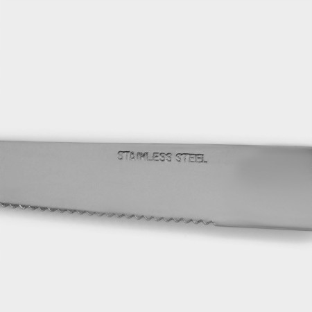 A set of cutlery of stainless steel on the stand “Black Marble”, 24 objects, thickness 1.2 mm-3