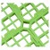 Half plastic for rabbits and chickens, 25 × 25 cm, green