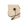 BradEx KZ 0308 Massage Nice, 24 W, 2 modes, from the network, beige