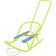 Doll sleds with a pusher, lemon color