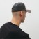 Male cap minaku, black color, size 56-58
