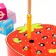 Toy developing fishing "strawberries", 7 × 15.5 × 17 cm