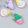 Decor for creativity plastic "Cactus in a pot" MIX 2x1 cm
