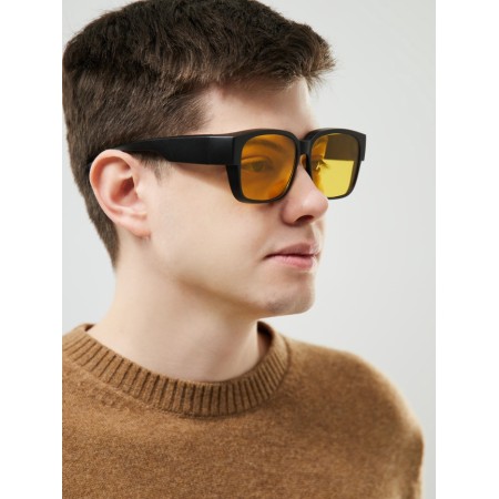 Glasses for the driver, anti -Belk, antiphara, photocher (chameleon), UV 380, width 14.3 cm-2