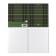 A notebook of 96 sheets in the Erichkrause "Scottish Cage", cover coated cardboard, offset unit, whiteness 100%, 5 types of mix