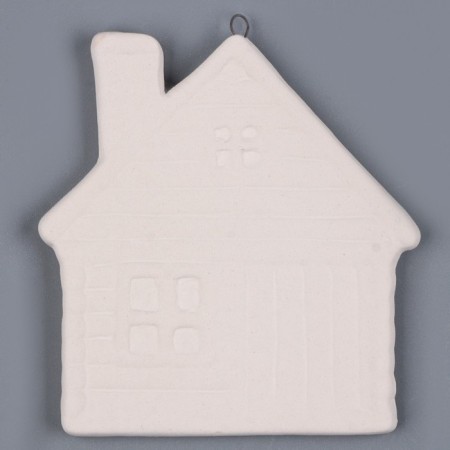 Christmas tree decoration for coloring "hut", with a suspension-2