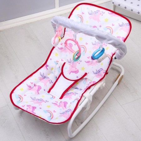 Shakelong - rocking chair for newborns "Magic Pony", game arc, toys mix-11