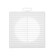 Ventilation ERA 1515 P, 150x150 mm, with a grid, detachable