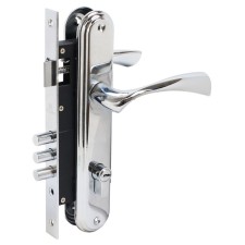 Castle of Soldress Bulat Zv 4-3.03.04 Nomos, with handles, 5 perforated keys, color chromium